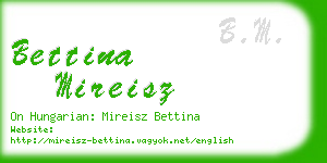 bettina mireisz business card